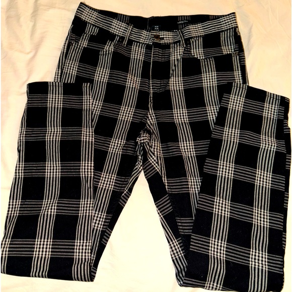 H&M black striped pant - Picture 3 of 3